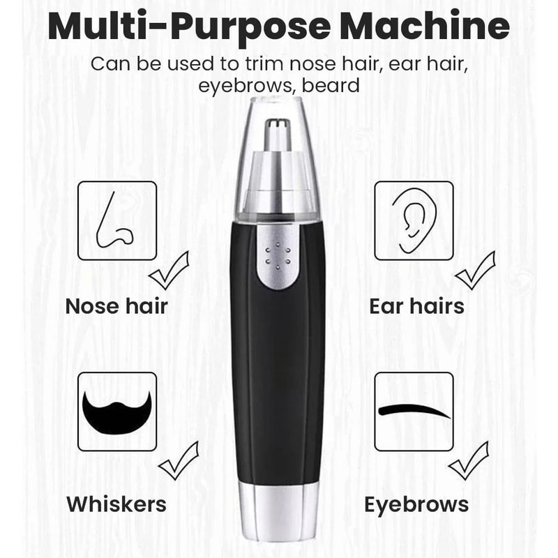 Electric Nose Hair Trimmer And Eyebrow Shaver Grooming Tool 4