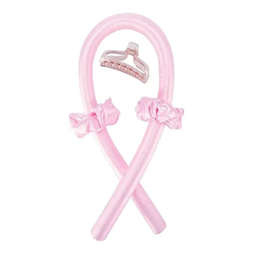 DIY Heatless Hair Curling Stick Headband Set With Hairpins 6