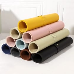 stain resistant leather computer desk mouse pad waterproof writing mat