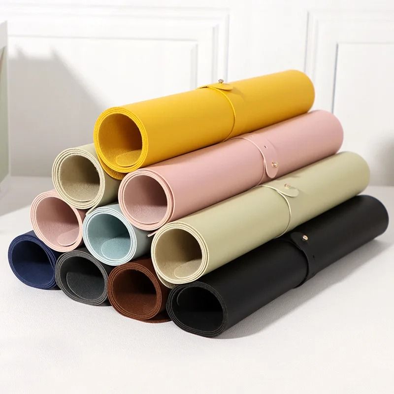 Stain Resistant Leather Computer Desk Mouse Pad Waterproof Writing Mat 0