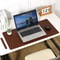 Stain Resistant Leather Computer Desk Mouse Pad Waterproof Writing Mat 7