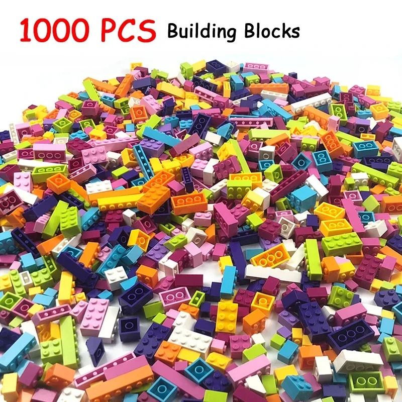 1000 Piece Building Blocks City DIY Creative Bricks Set 2
