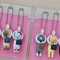 Kawaii Anime Hanging Ring Cat Figure Keychain Blind Box Toy 0