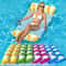 4 In 1 Inflatable Adult Water Hammock Float Raft For Pool Beach And Lake 3