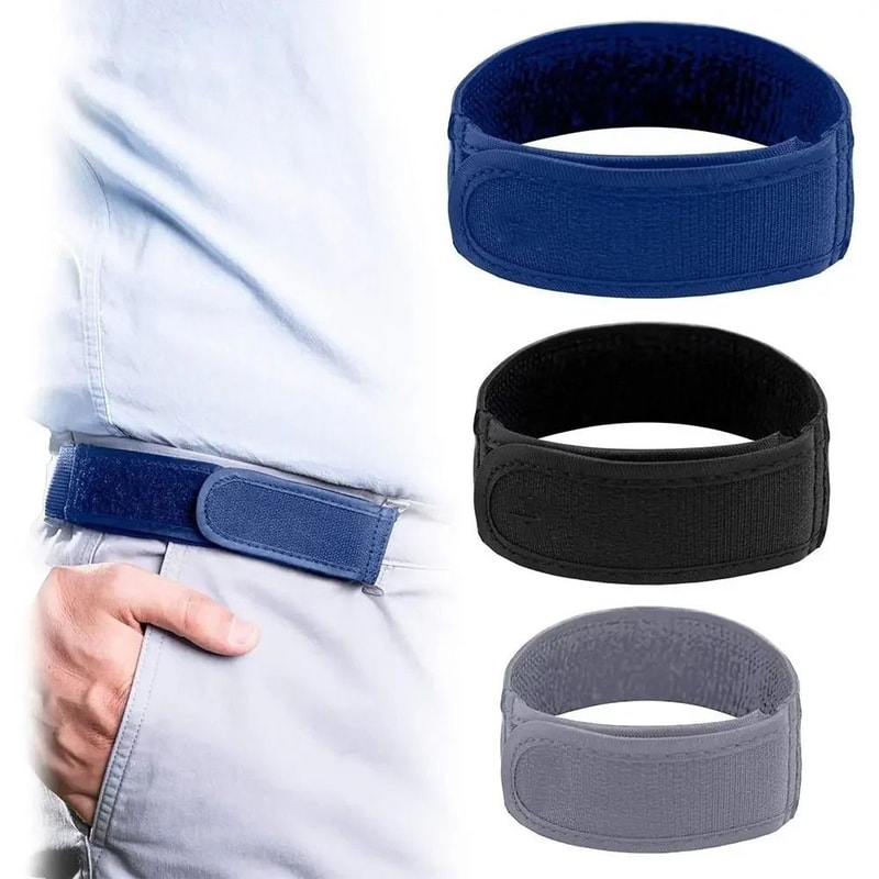 Elastic No Buckle Fashion Belt Comfortable Loop Free Belt For Jeans 5