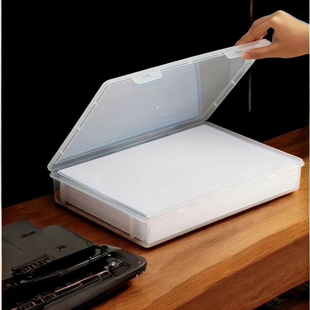 Transparent Storage Container Dustproof Plastic Box For Organizing 1