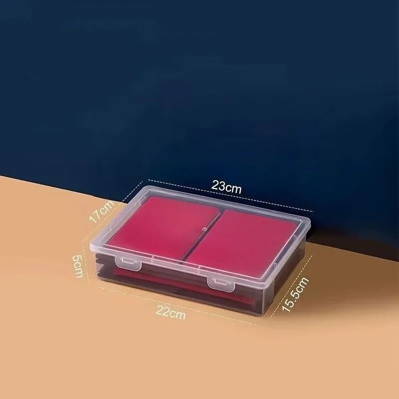 Transparent Storage Container Dustproof Plastic Box For Organizing 6