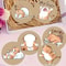 Cat Lover Wooden Coaster Set Six Piece Drink Tray For Home And Cafe 4
