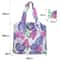 Leopard Print Large Capacity Folding Shopping Bag For Women 2