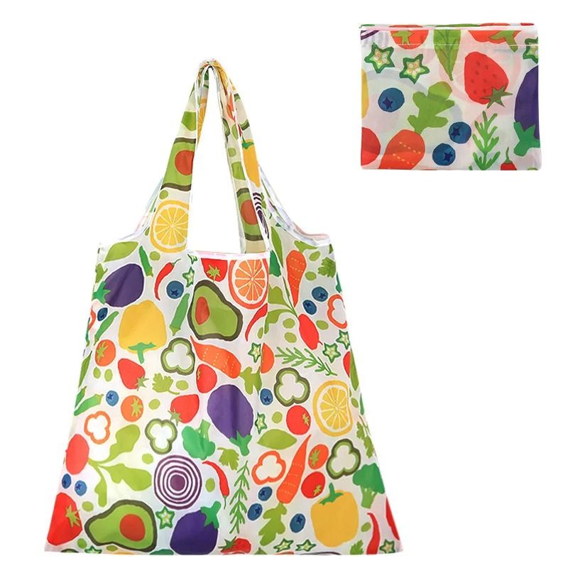 Leopard Print Large Capacity Folding Shopping Bag For Women 4