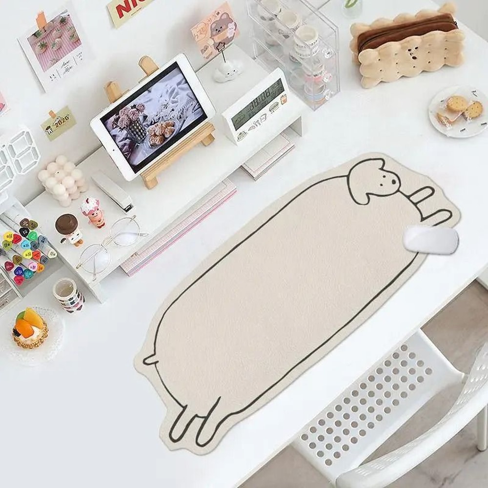 Waterproof Cute Animal Desk Mouse Pad For Laptop And Computer 7