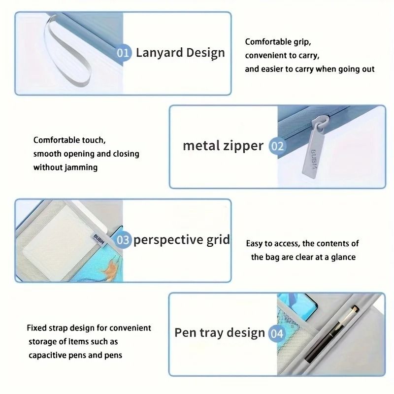 Waterproof Tablet Sleeve Bag For 10 To 12 Inch Devices 5