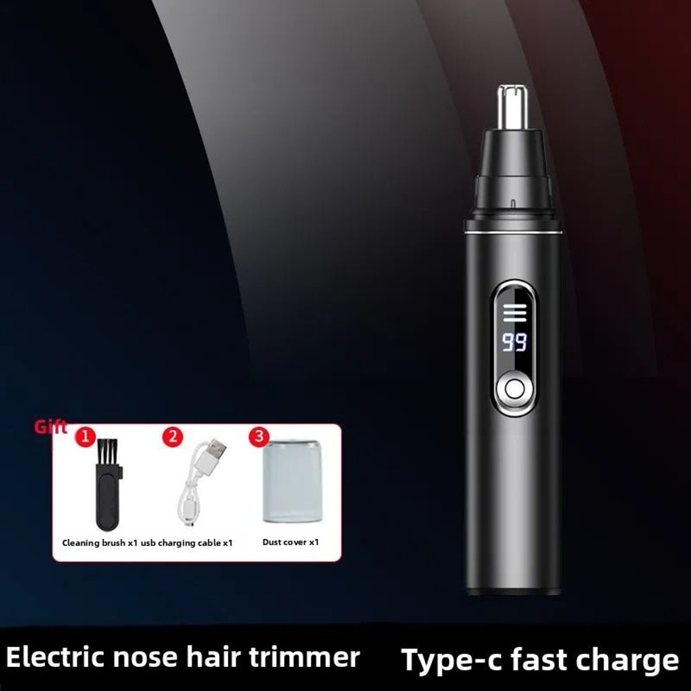 Rechargeable Electric Nose Hair Trimmer Groomer For Men 2