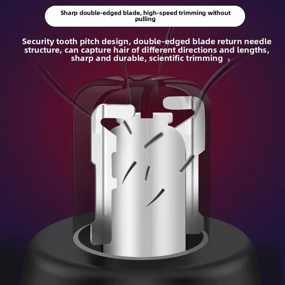 Rechargeable Electric Nose Hair Trimmer Groomer For Men 3