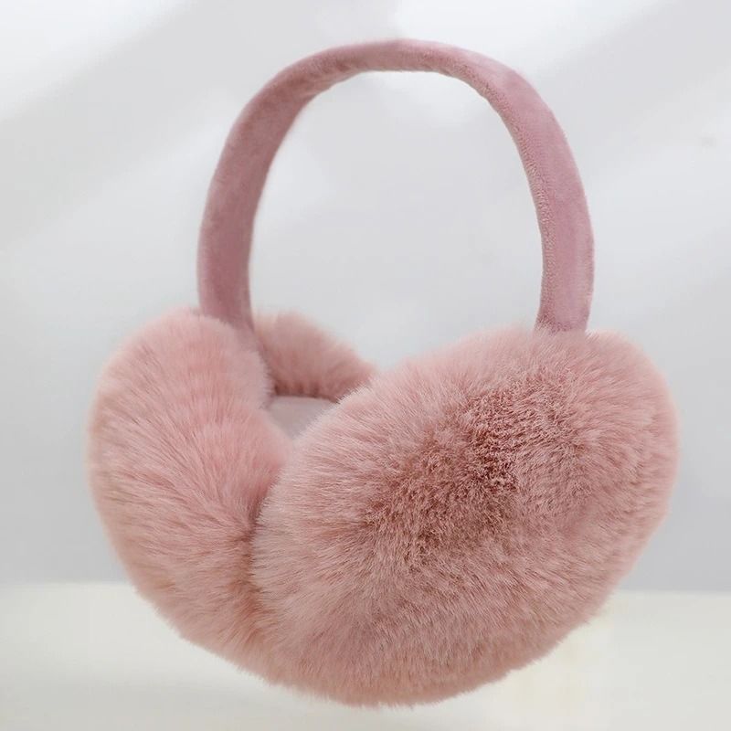Foldable Plush Warm Earmuffs For Women Winter Ear Warmers 9