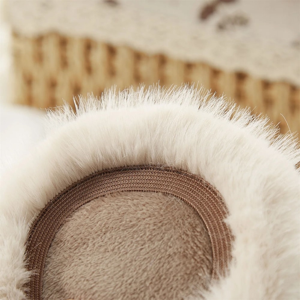 Foldable Plush Warm Earmuffs For Women Winter Ear Warmers 4