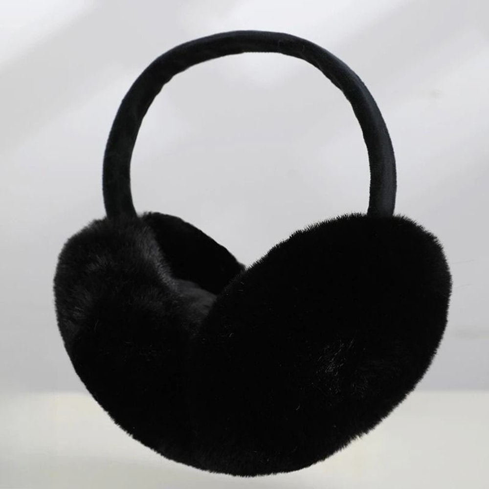 Foldable Plush Warm Earmuffs For Women Winter Ear Warmers 6