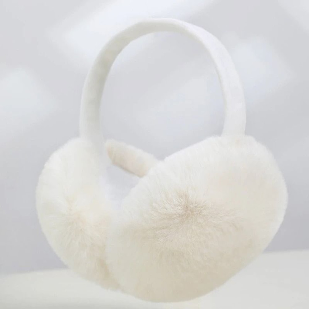 Foldable Plush Warm Earmuffs For Women Winter Ear Warmers 7