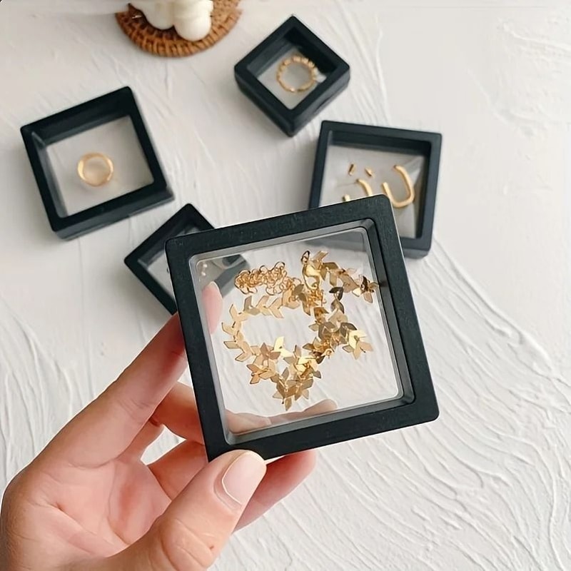 Plastic Display Box Set Ten Piece For Jewelry Coins And Collectibles 2