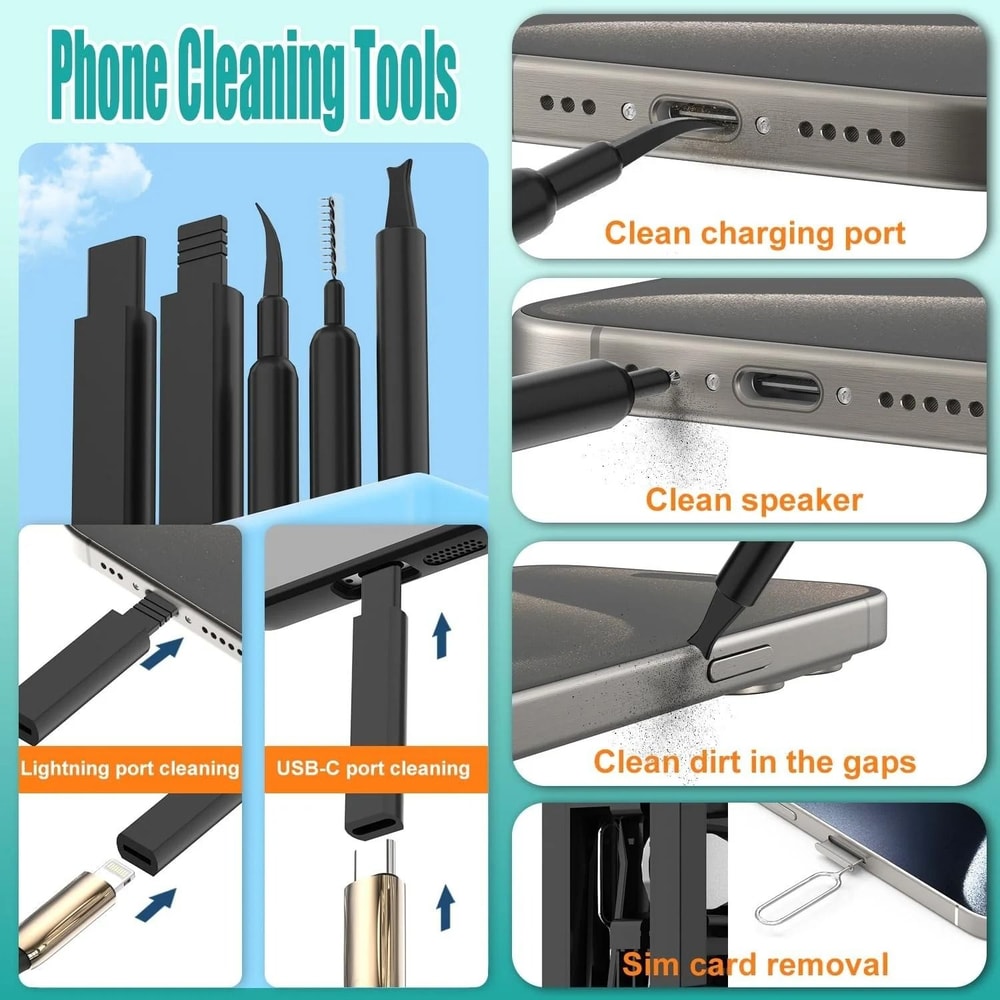 Multi Functional Electronic Cleaning Kit With Precision Tools 1