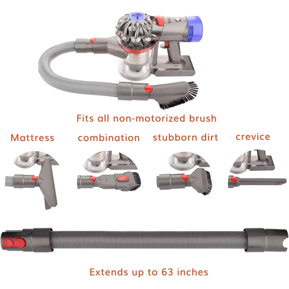 Flexible Vacuum Hose Attachment For Dyson Vacuum Cleaners 2