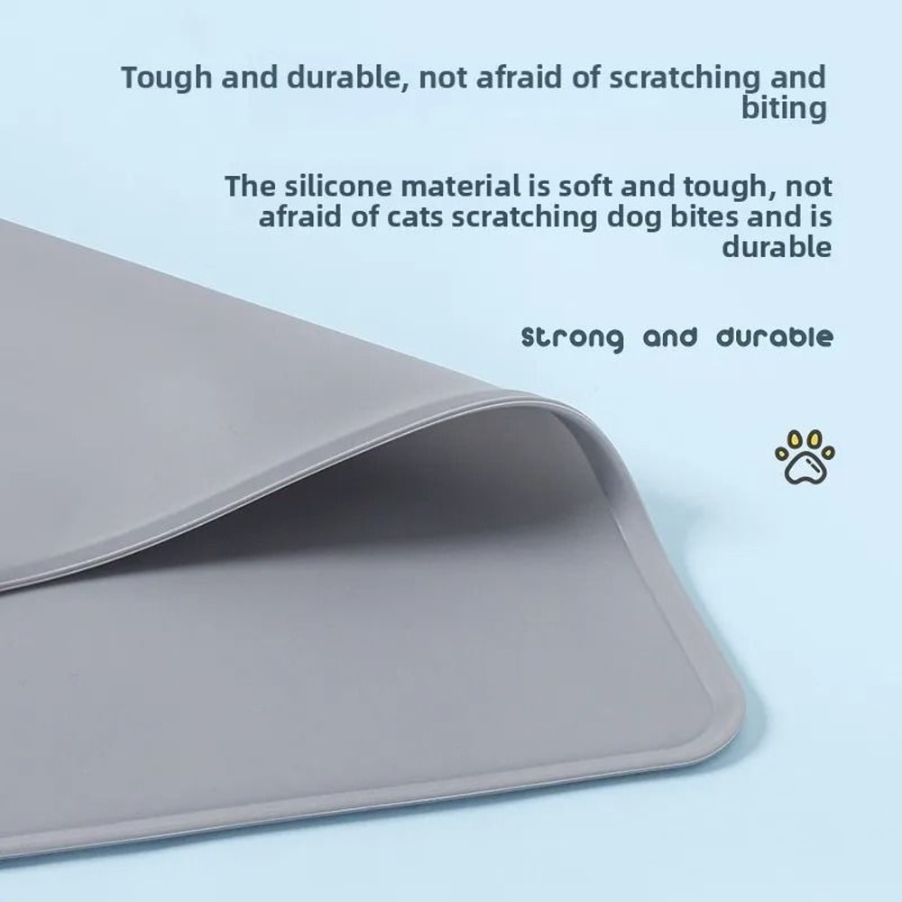 Silicone Pet Dining Mat With Anti Spill Surface 2