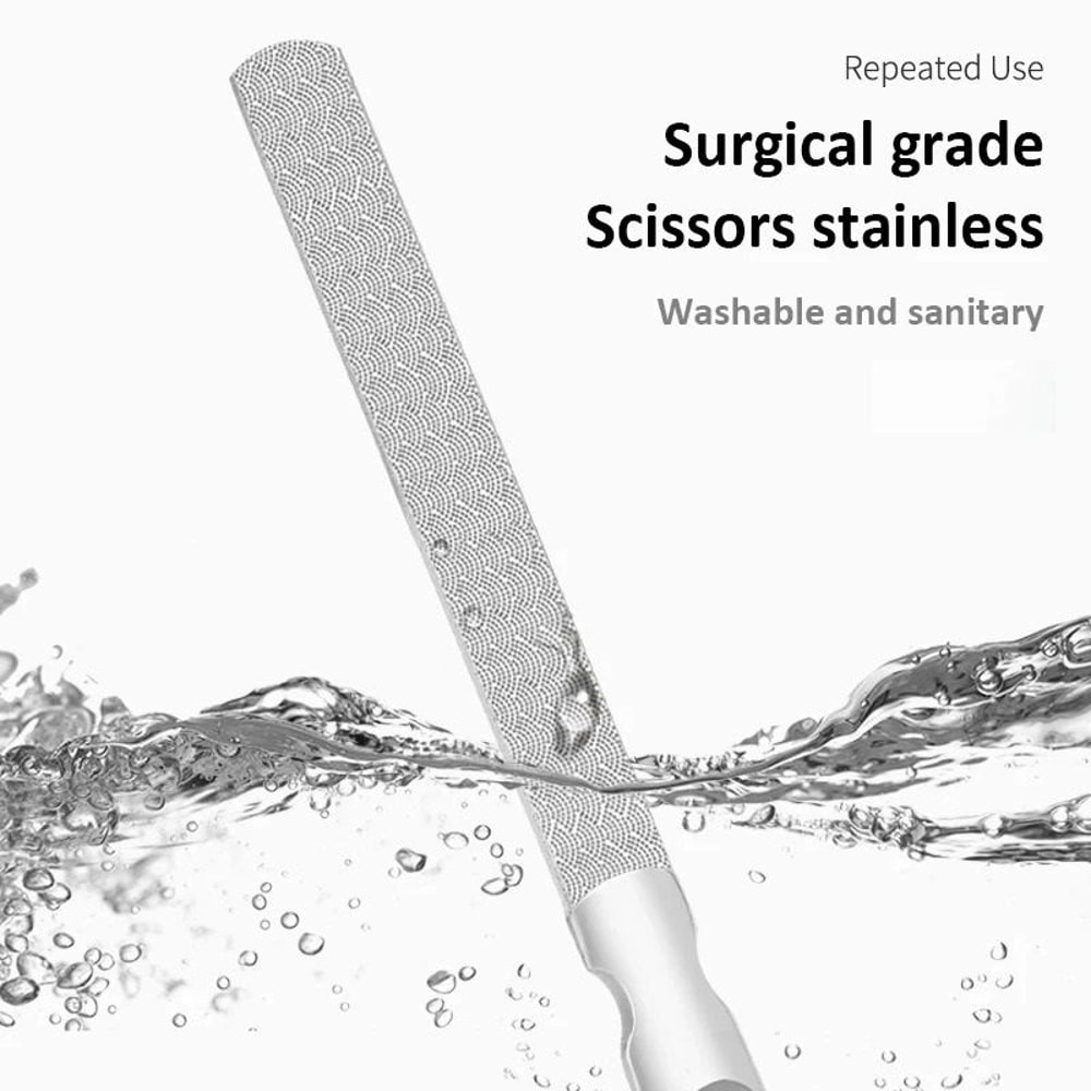 Double Sided Stainless Steel Nail File For Manicure And Pedicure 3