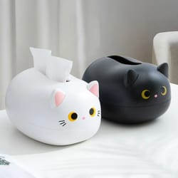 cartoon style multi functional tissue box and storage ornament