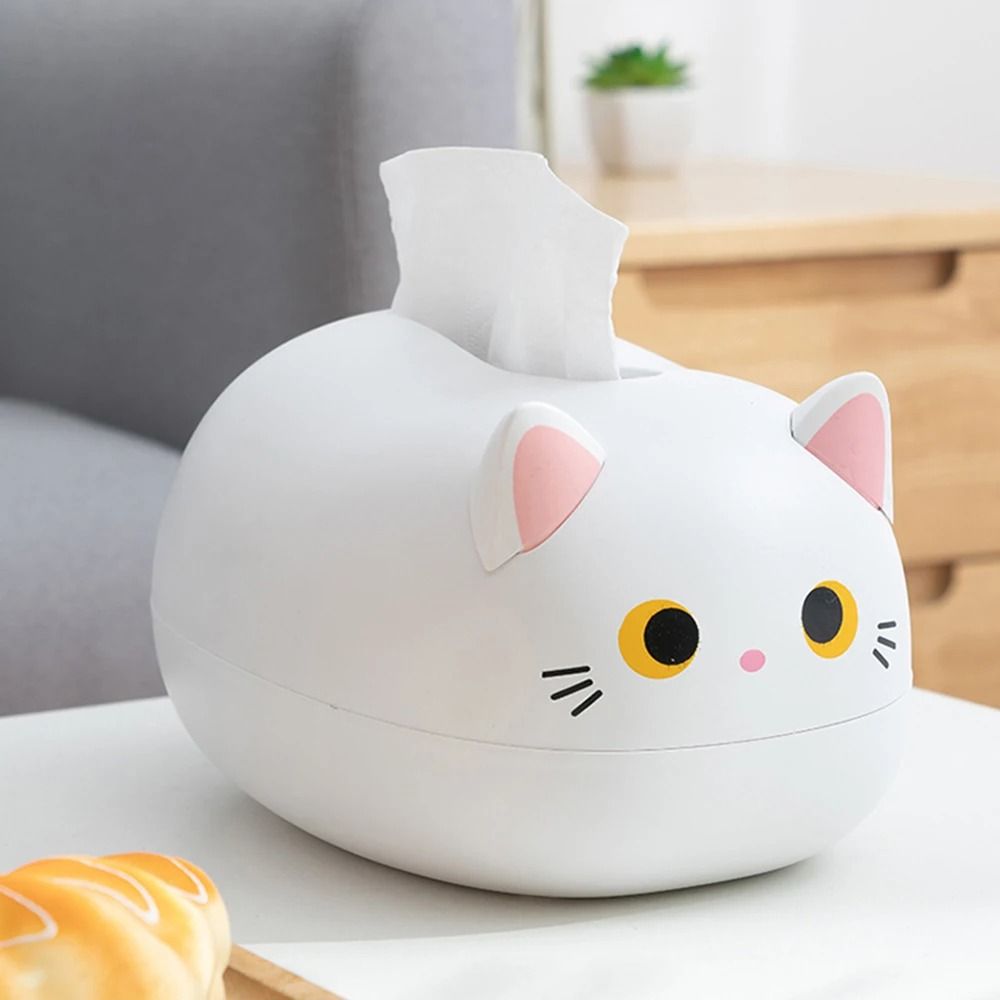 Cartoon Style Multi Functional Tissue Box And Storage Ornament 6