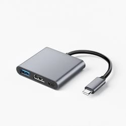 usb c hub with hdmi and fast charging support