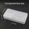 Transparent Plastic Electronic Component Storage Box With Grid Compartments 4