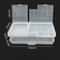 Transparent Plastic Electronic Component Storage Box With Grid Compartments 6