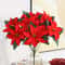 Artificial Christmas Flower Bouquet Decorative Holiday Accent 4