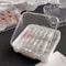 Double Layer Transparent Nail Storage Box With Dust Proof Seal 1