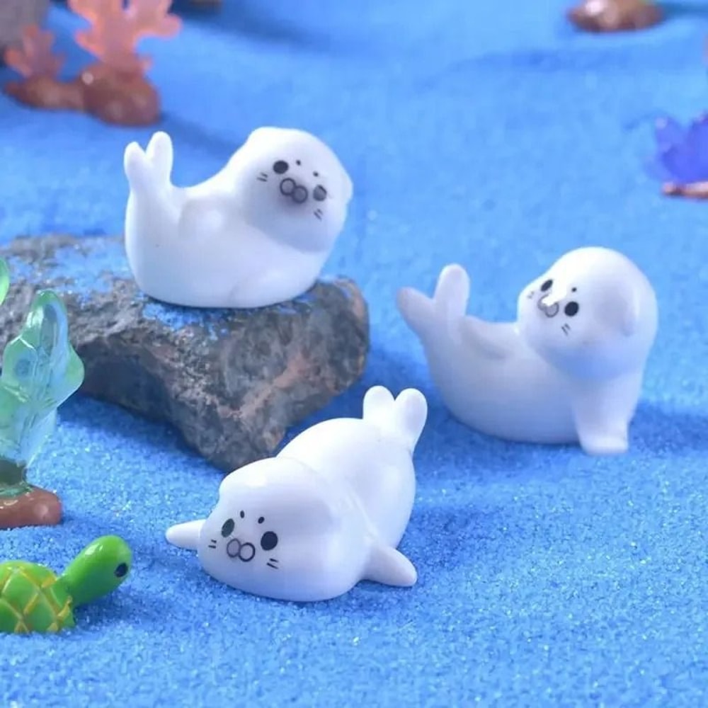 Ocean Series Mini Resin Figurines For Aquarium And Decor 3