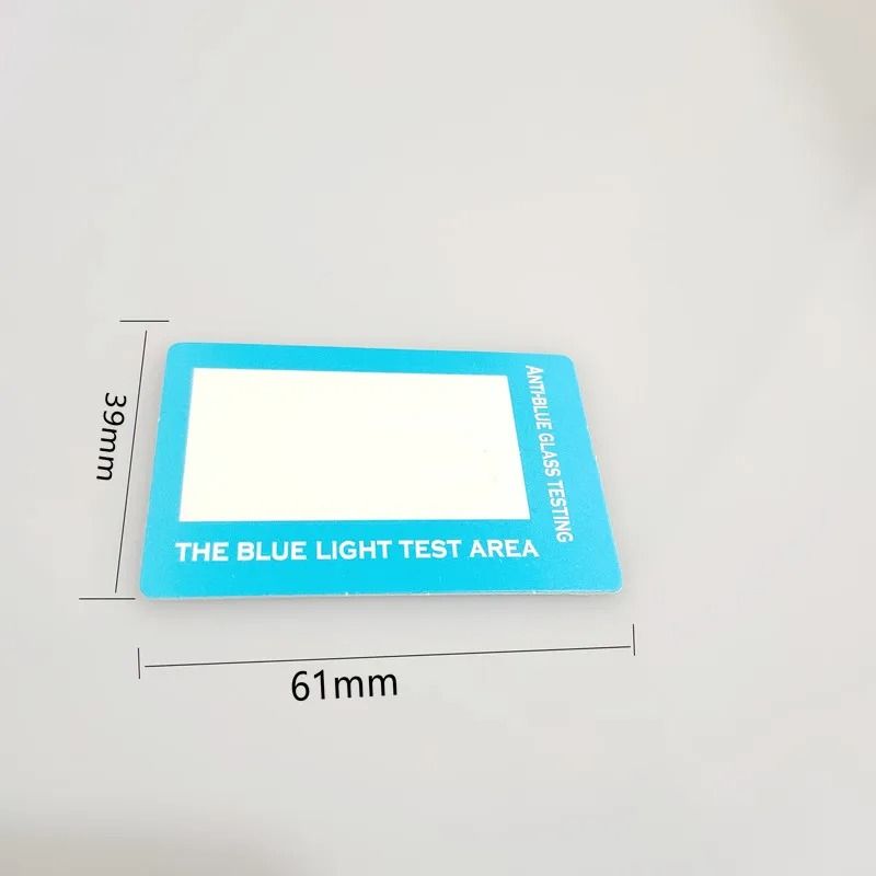 Blu Ray Glasses Test Card Set For Lens Inspection 3