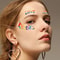 Rainbow Design Temporary Face Stickers For Parties And Festivals 1