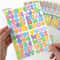 Colorful Alphabet Sticker Sheets For DIY Labeling And Decoration 1