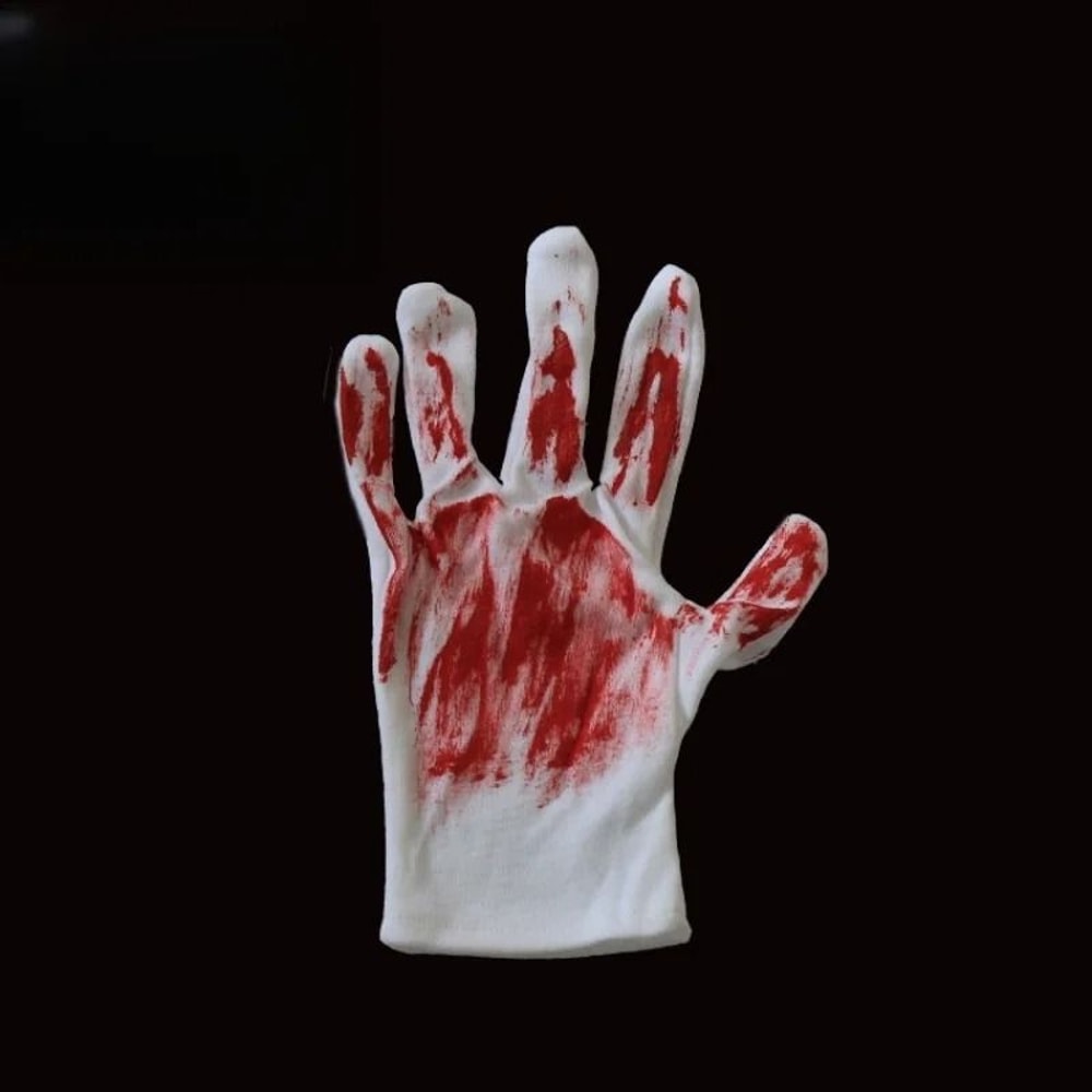 Bloody Halloween Party Gloves For Costume And Decorations 2