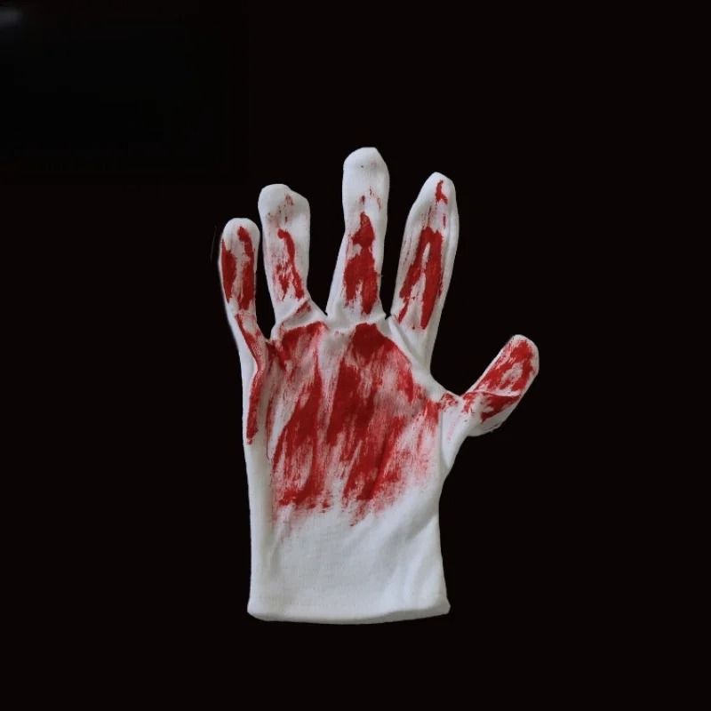 Bloody Halloween Party Gloves For Costume And Decorations 2
