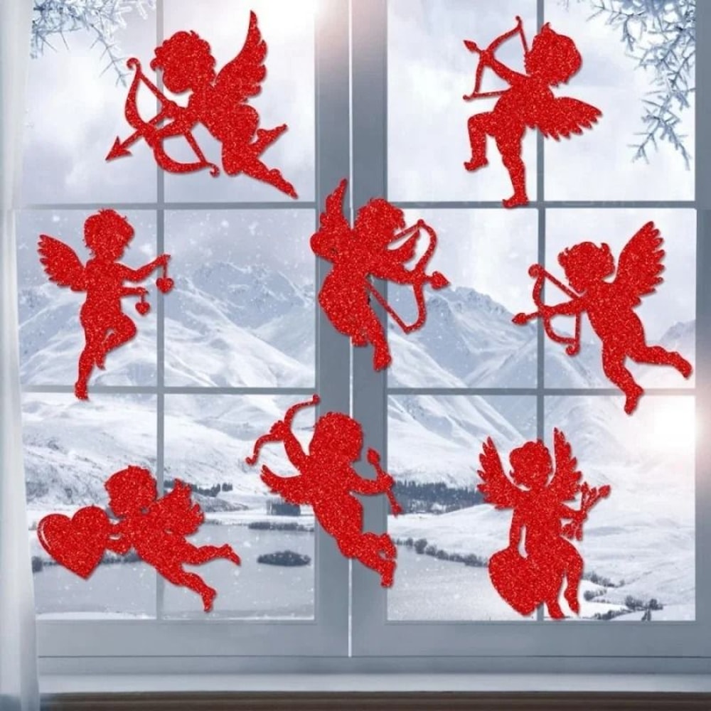 Valentine Themed Cupid Hanging Decorations For Parties And Events 4
