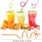 Colorful Disposable Shaped Party Straws For Festivals And Events 1
