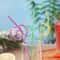 Colorful Disposable Shaped Party Straws For Festivals And Events 2