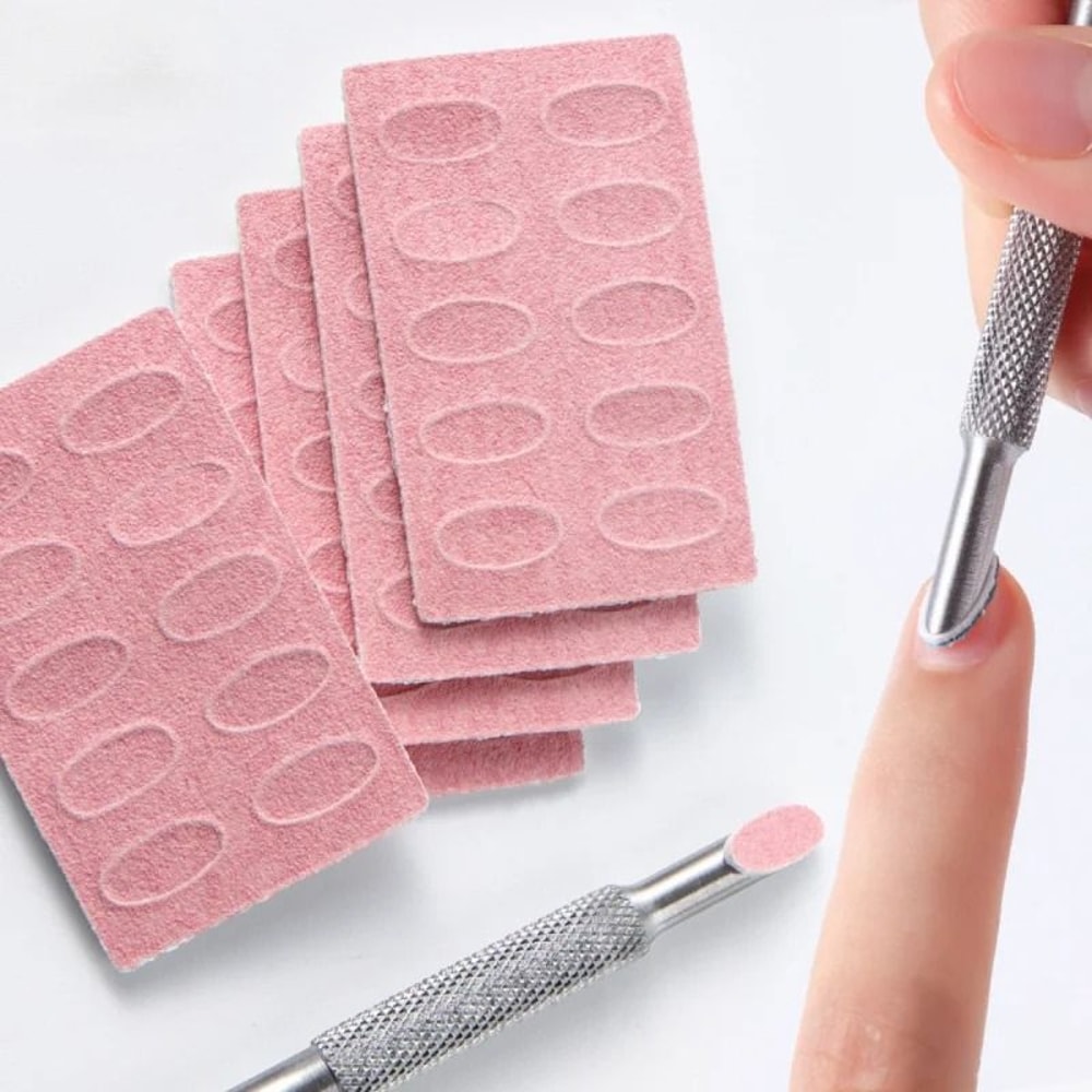 Nail Art Grinding Tool Set With Cuticle Pusher And Buffing Files 0