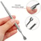 Nail Art Grinding Tool Set With Cuticle Pusher And Buffing Files 3