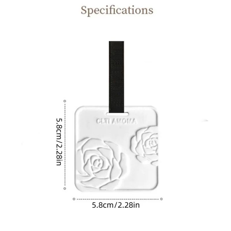 Aromatherapy Hanging Decoration Pendant With Rose And Freesia Scent 5