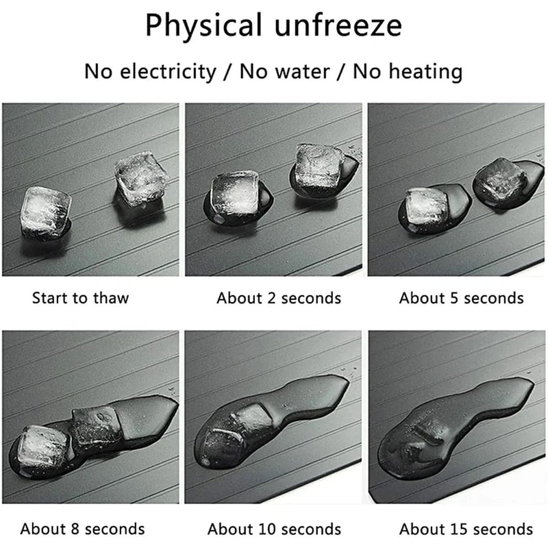 Rapid Thawing Aluminum Plate For Frozen Food And Meat 3