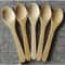 Bamboo Wooden Spoon Set For Coffee Ice Cream Jam And Tea 2