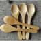 Bamboo Wooden Spoon Set For Coffee Ice Cream Jam And Tea 3