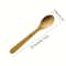 Bamboo Wooden Spoon Set For Coffee Ice Cream Jam And Tea 4